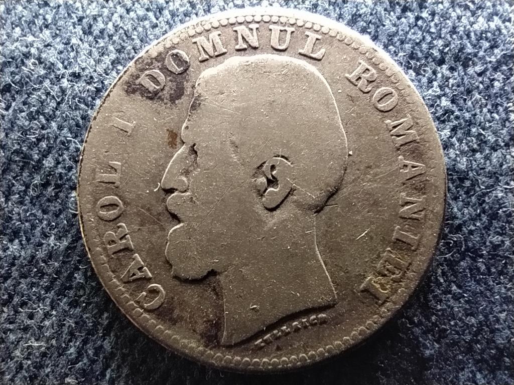 Rom&aacute;nia I. K&aacute;roly (1866-1914) .835 ez&uuml;st 1 Lej