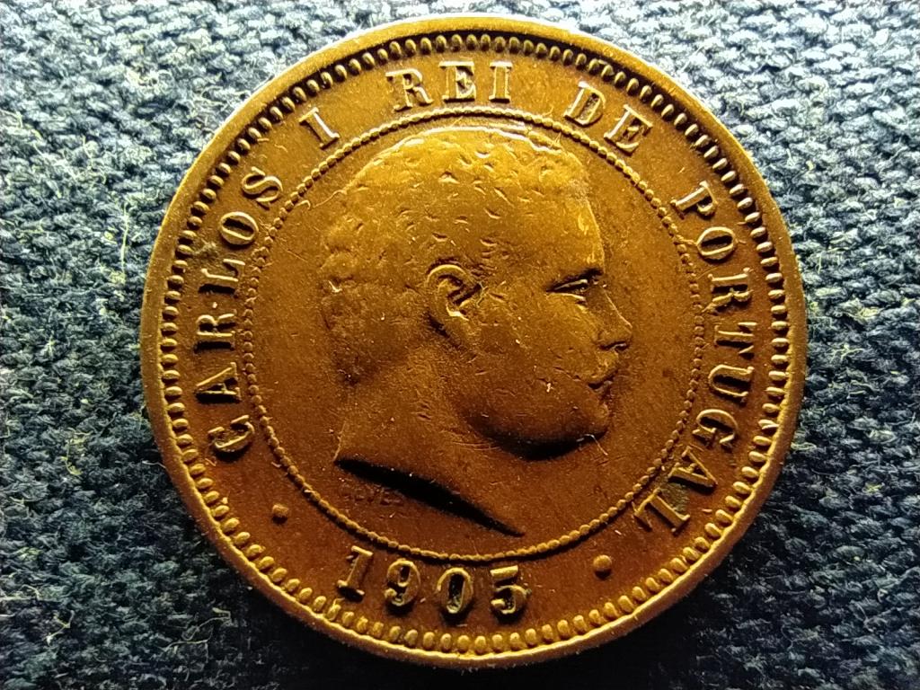 Portug&aacute;lia I. K&aacute;roly (1889 &ndash; 1908) 5 reis