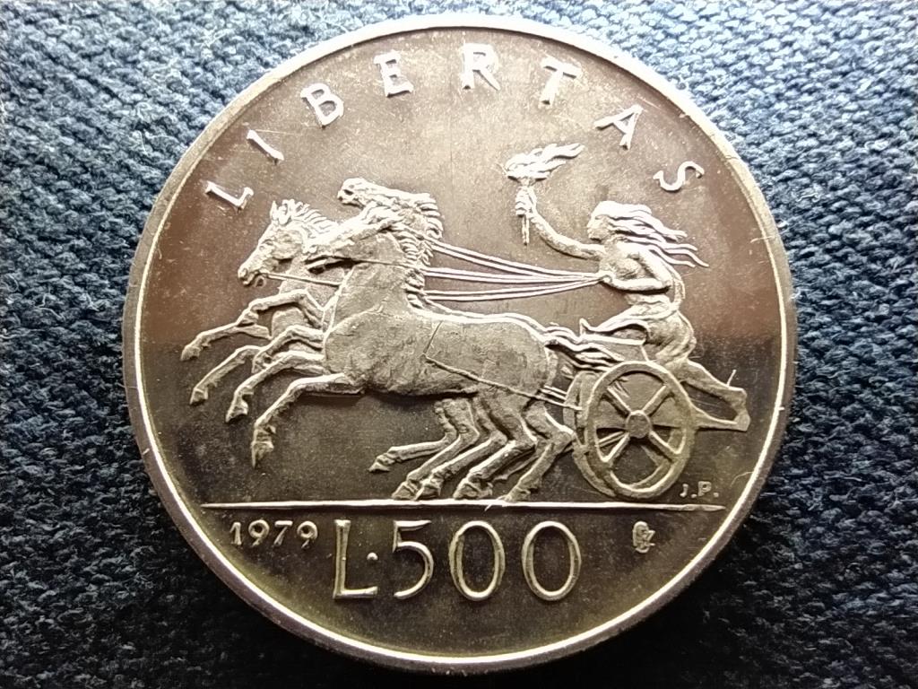 San Marino K&ouml;zt&aacute;rsas&aacute;g (1864-) .835 ez&uuml;st 500 L&iacute;ra