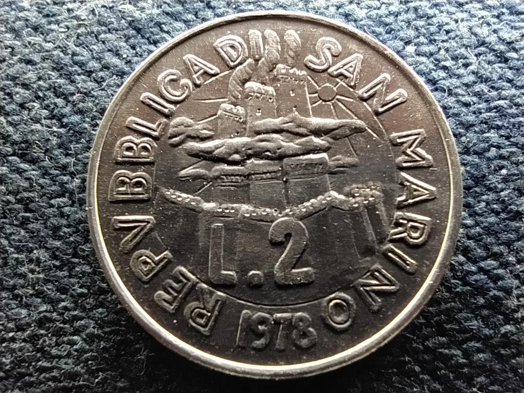 San Marino K&ouml;zt&aacute;rsas&aacute;g (1864-) &Aacute;cs 2 L&iacute;ra