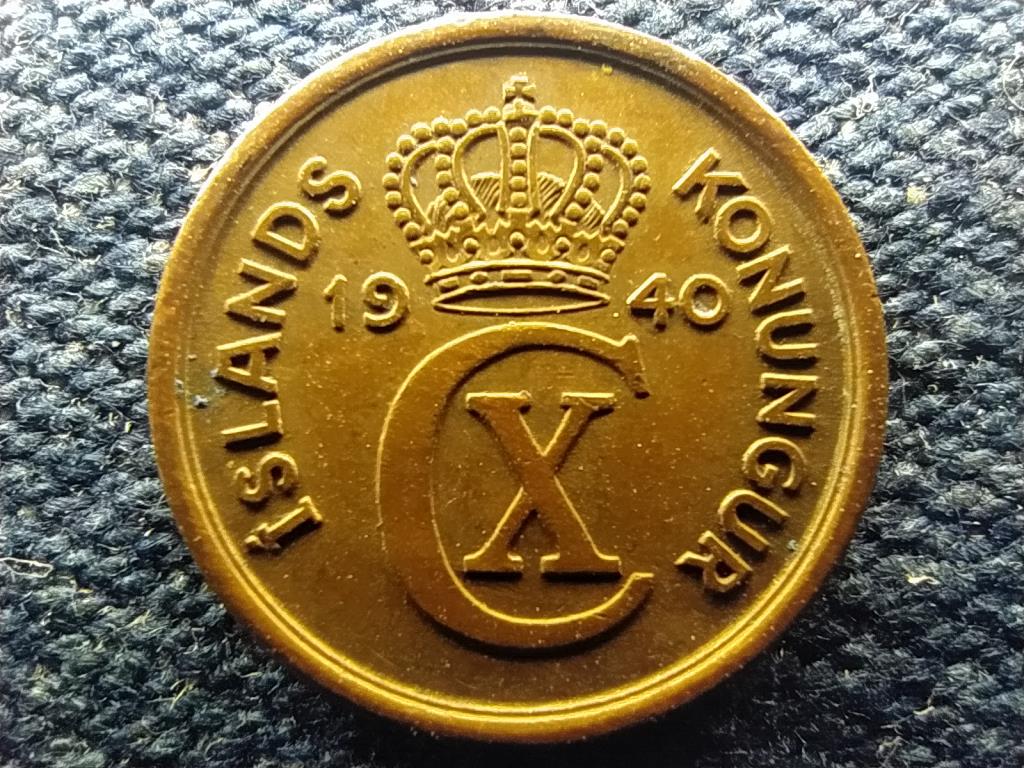 Izland X. Kereszt&eacute;ly (1918-1944) 1 eyrir