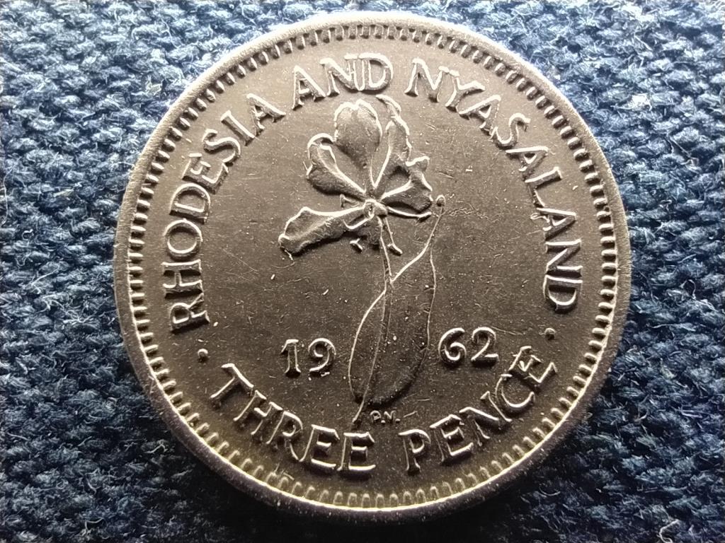 Zimbabwe II. Erzs&eacute;bet (1964-1970) 3 pence