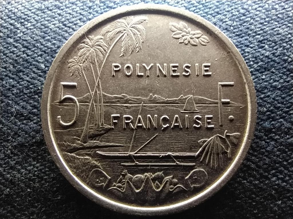 Francia Polin&eacute;zia Franciaorsz&aacute;g tengerent&uacute;li ter&uuml;lete (1946-1957) 5 frank