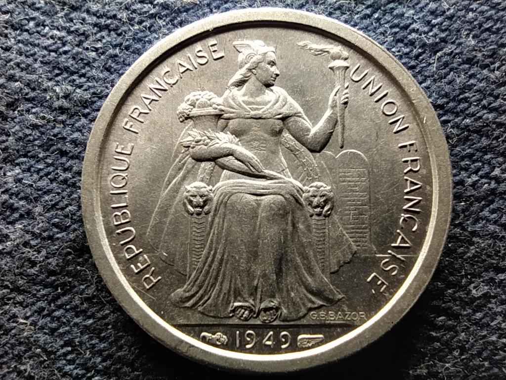 &Uacute;j-Kaled&oacute;nia Francia tengerent&uacute;li ter&uuml;let (1946-t&oacute;l) 1 frank