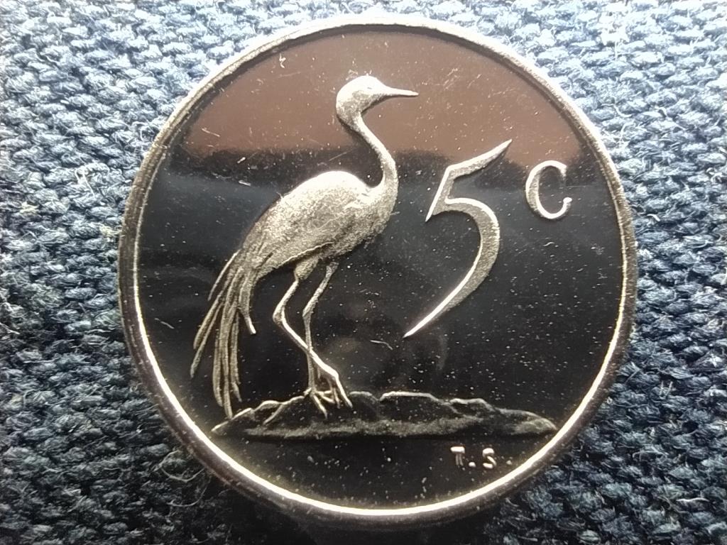 D&eacute;l-Afrikai K&ouml;zt&aacute;rsas&aacute;g Nicolaas Johannes Diederichs eln&ouml;ks&eacute;g&eacute;nek v&eacute;ge 5 Cent