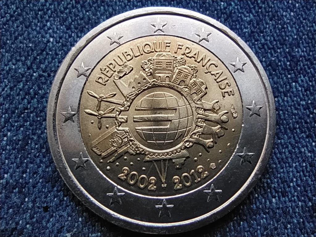 Franciaorsz&aacute;g 10 &eacute;v Euro 2 Euro