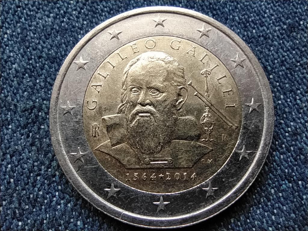 Olaszorsz&aacute;g Galileo Galilei 2 Euro