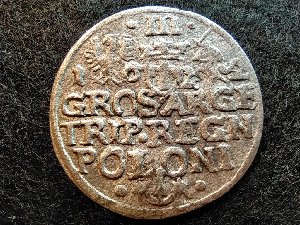 Lengyelorsz&aacute;g III. Zsigmond (1587-1632) .813 Ez&uuml;st 3 Garas 