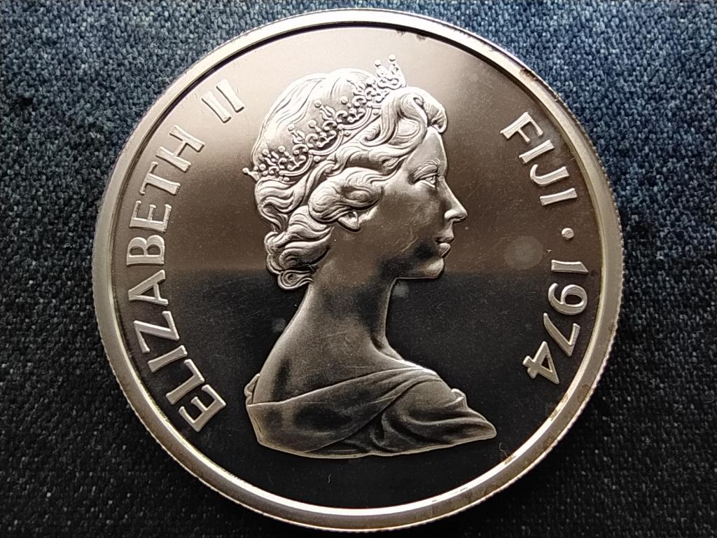 Fidzsi-szigetek &Aacute;tenged&eacute;s Nagy-Britanni&aacute;nak .925 ez&uuml;st 25 Doll&aacute;r