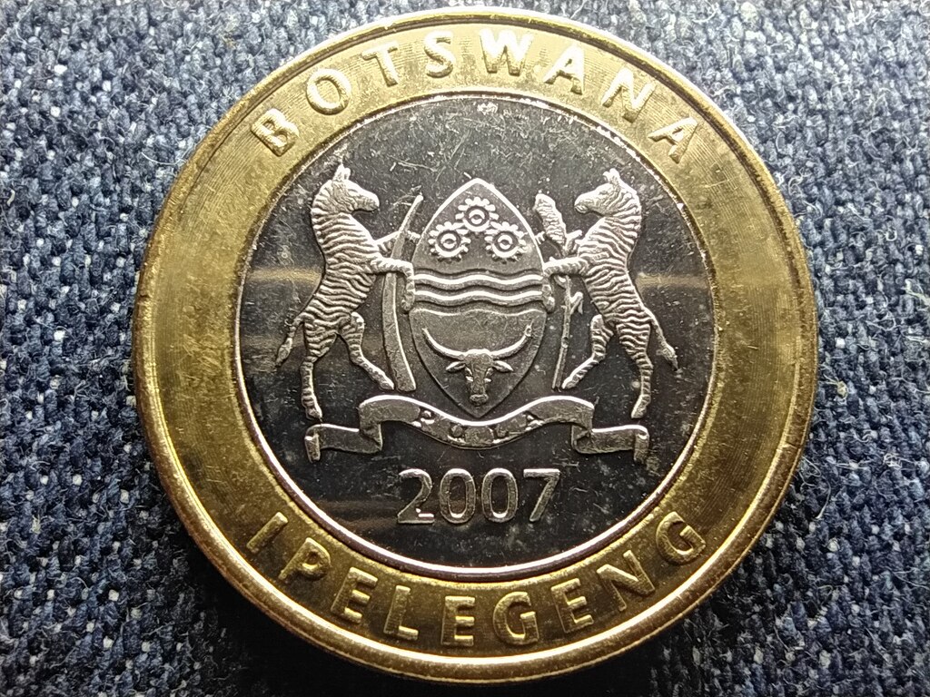 Botswana K&ouml;zt&aacute;rsas&aacute;g (1966- ) 5 pula