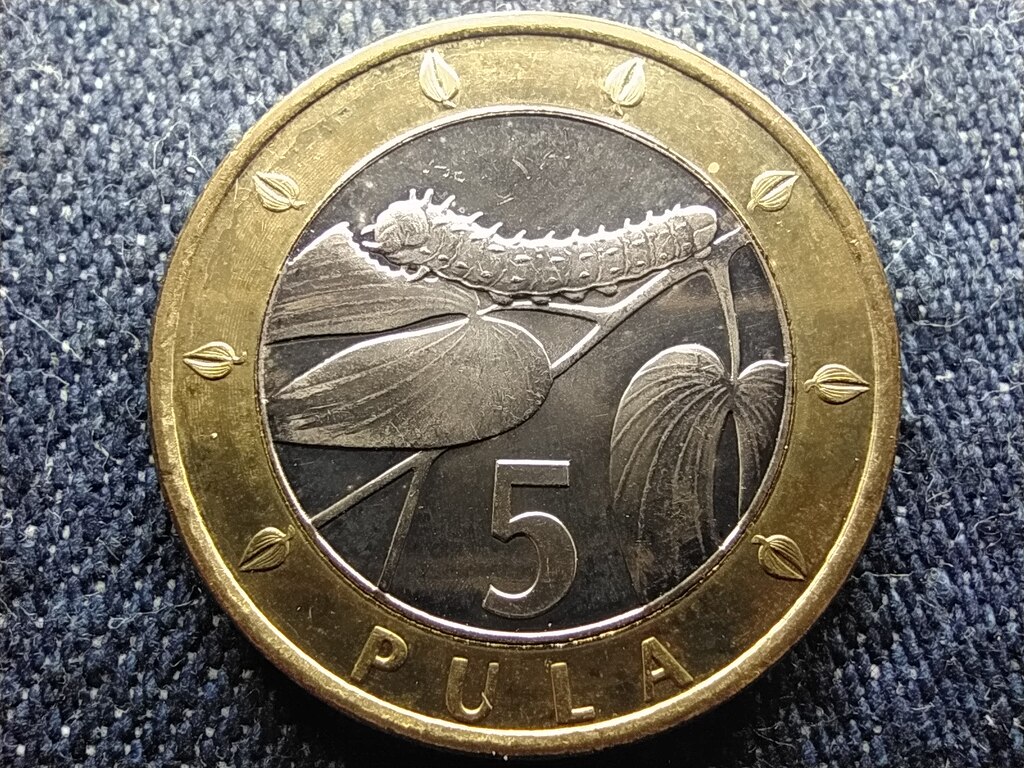 Botswana K&ouml;zt&aacute;rsas&aacute;g (1966- ) 5 pula