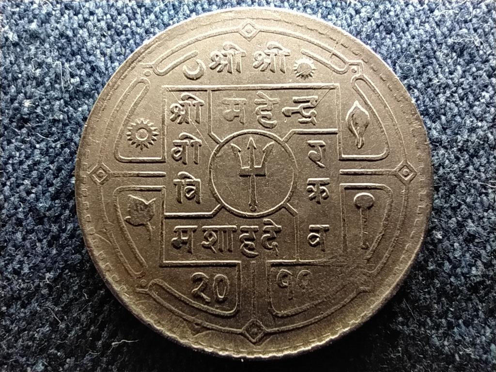 Nep&aacute;l Mahendra VIkram (1955-1972) 25 paisa