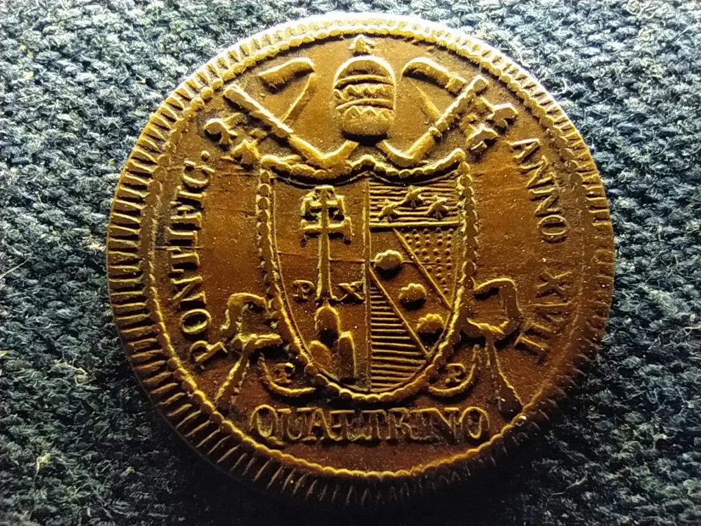 P&aacute;pai &aacute;llam VII. Pius 1 Quattrino