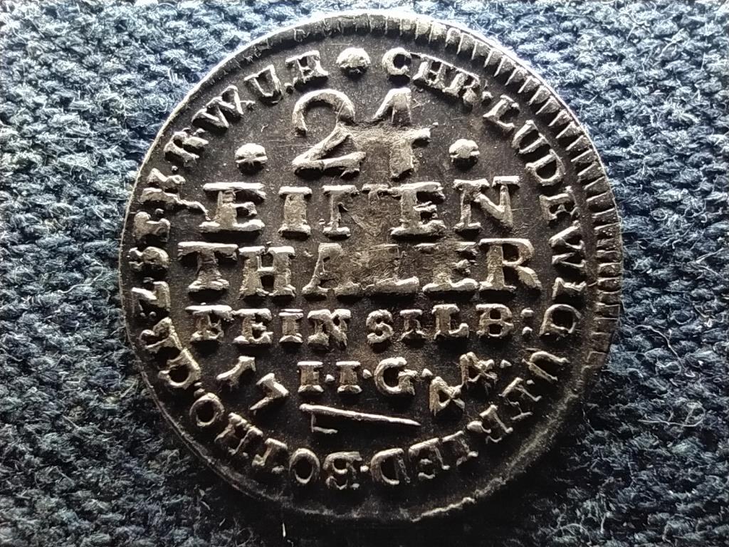 N&eacute;met &Aacute;llamok Stolberg megye II. Lajos &eacute;s Friedrich Botho ez&uuml;st 1 groschen