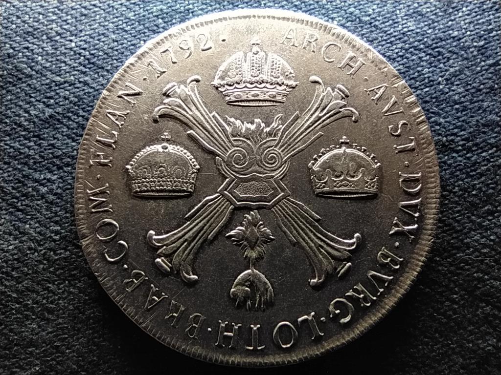 Ausztria II. Lip&oacute;t (1790-1792) .873 ez&uuml;st 1 koronatall&eacute;r