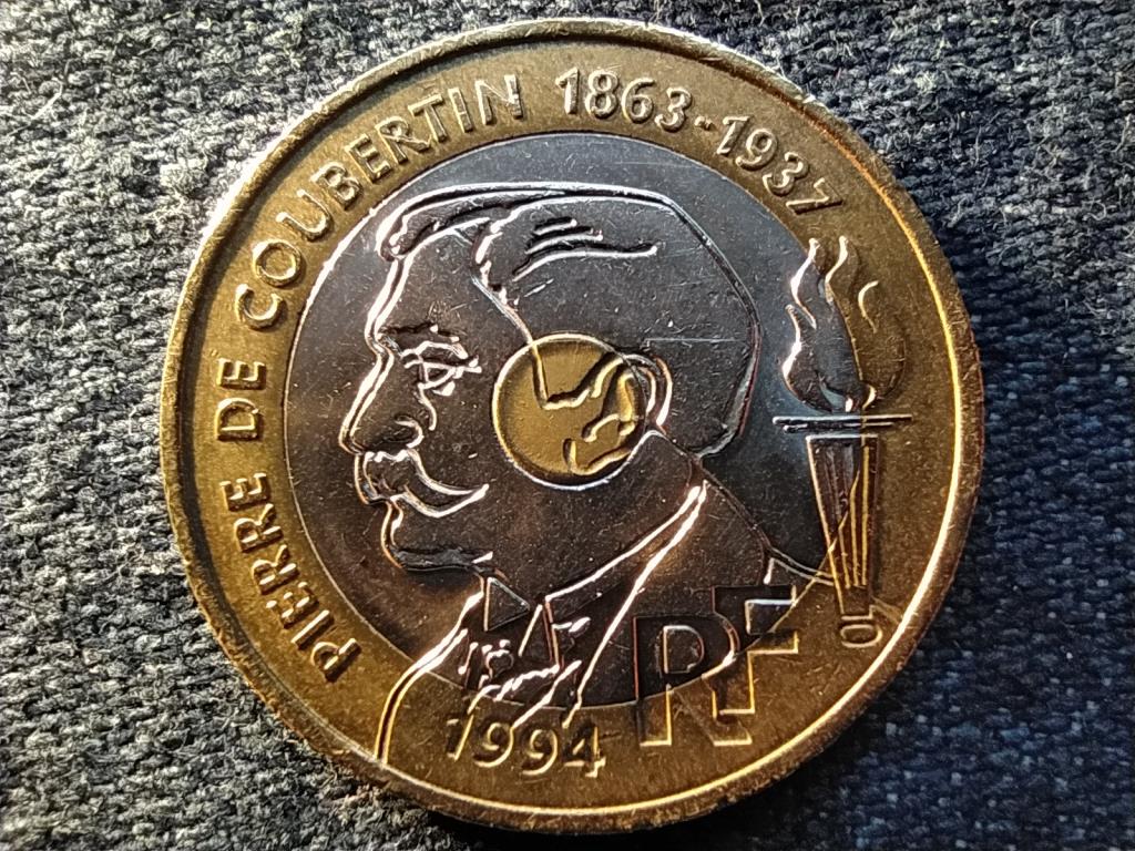 Franciaorsz&aacute;g Pierre de Coubertin 20 frank