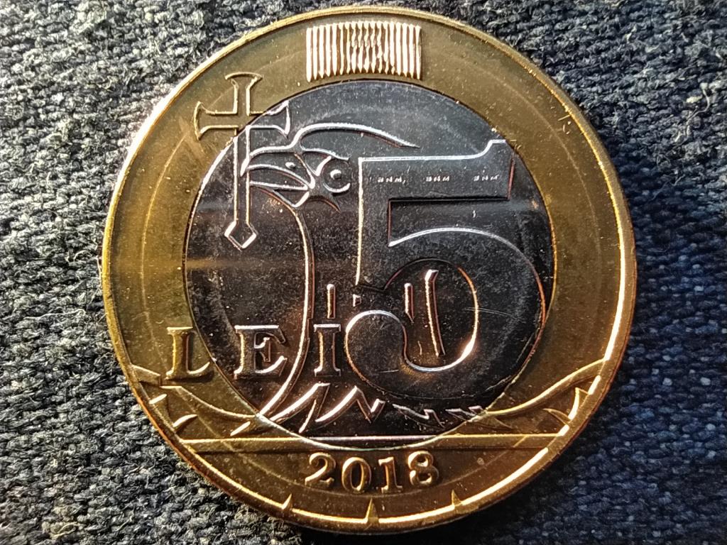 Moldova K&ouml;zt&aacute;rsas&aacute;g (1991-) 5 lej