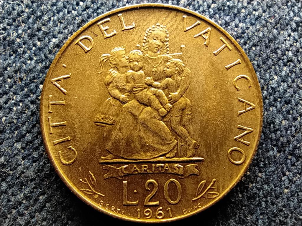 Vatik&aacute;n XXIII. J&aacute;nos 20 l&iacute;ra