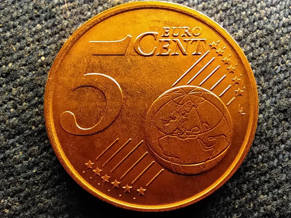 San Marino K&ouml;zt&aacute;rsas&aacute;g (1864-) 5 euro cent
