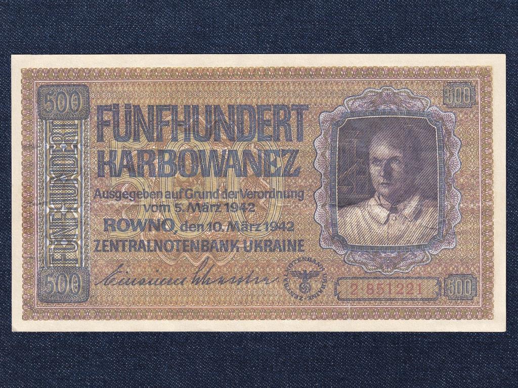 Ukrajna 500 Karbovanec bankjegy