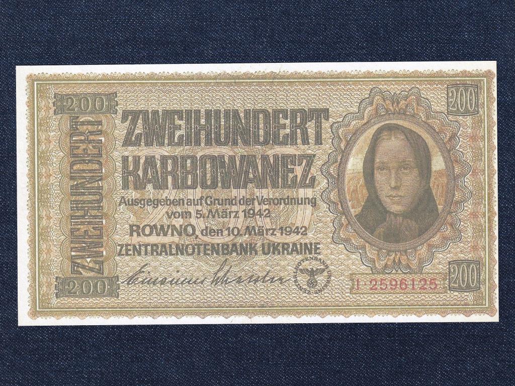 Ukrajna 200 Karbovanec bankjegy