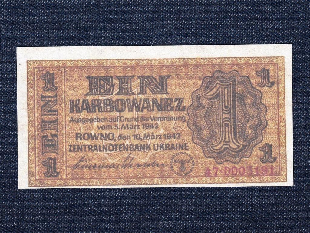 Ukrajna 1 Karbovanec bankjegy