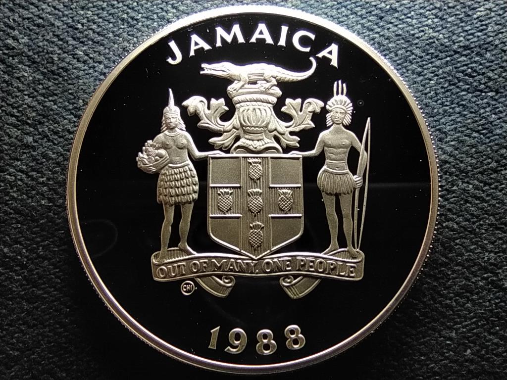 Jamaica Ny&aacute;ri Olimpiai J&aacute;t&eacute;kok 1988, Sz&ouml;ul .925 ez&uuml;st 25 Doll&aacute;r
