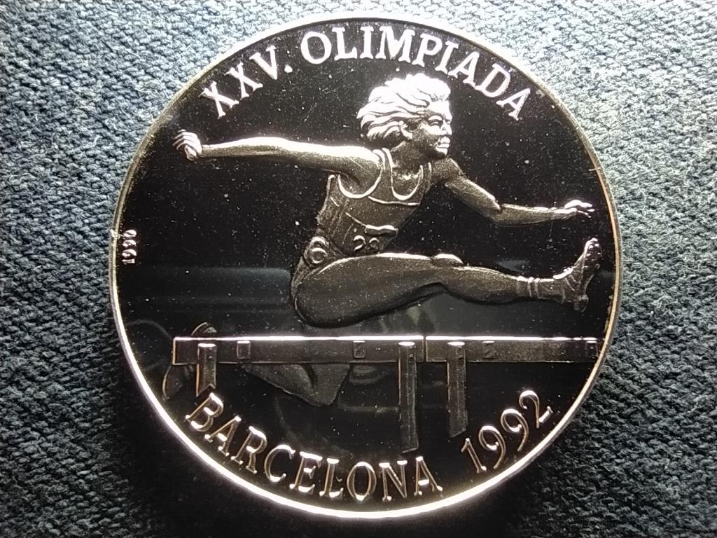 Kuba 25. olimpiai j&aacute;t&eacute;kok 1992 Barcelona G&aacute;tfut&aacute;s .925 ez&uuml;st 10 Pez&oacute;
