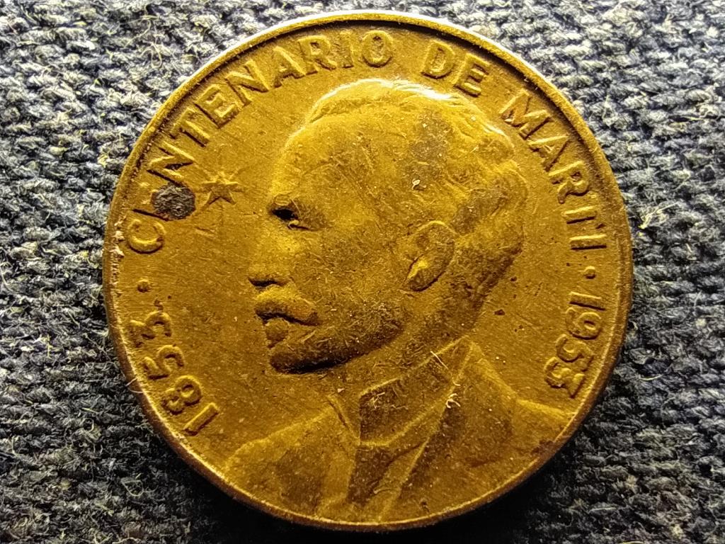 Kuba Jos&eacute; Mart&iacute; 1 centavo