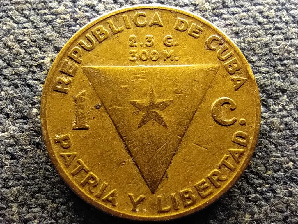 Kuba Jos&eacute; Mart&iacute; 1 centavo