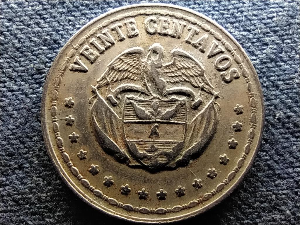 Kolumbia K&ouml;zt&aacute;rsas&aacute;g (1886- ) 20 centavo