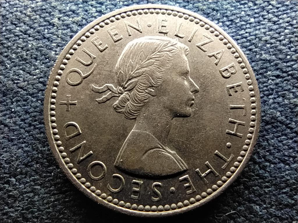 &Uacute;j-Z&eacute;land II. Erzs&eacute;bet 1 shilling