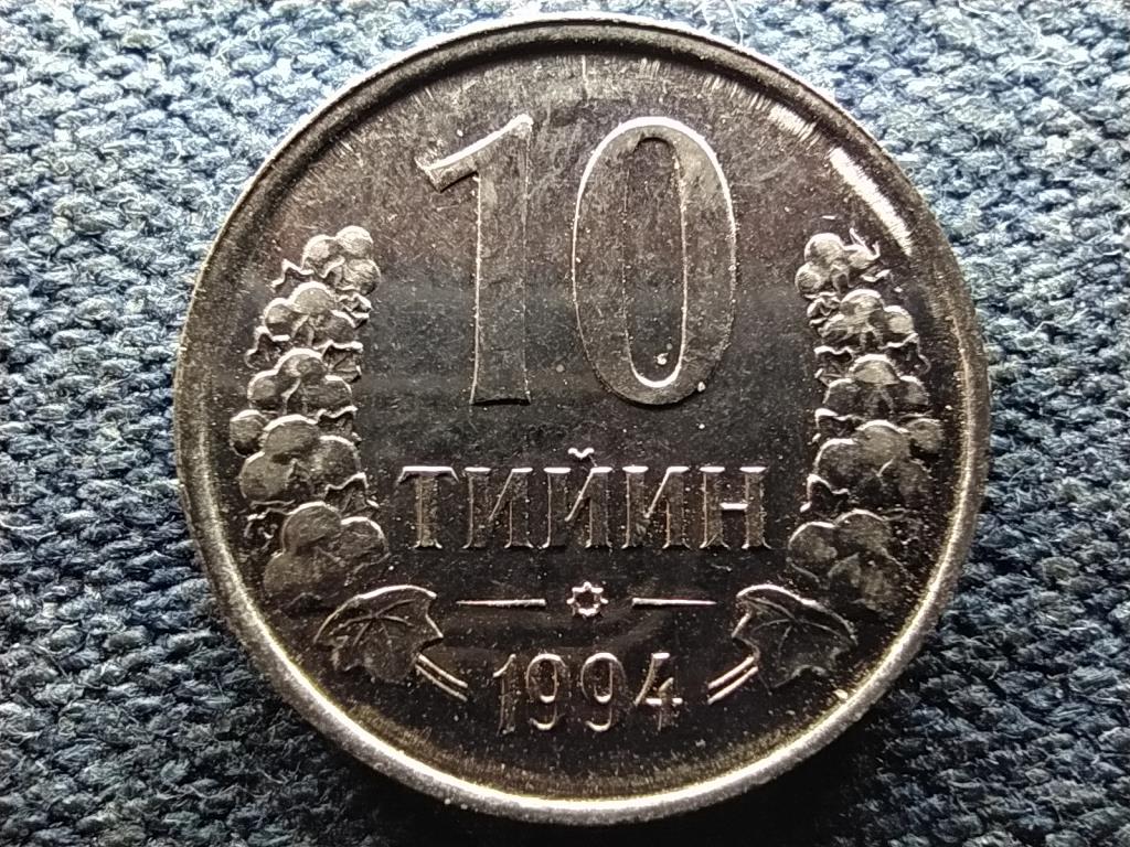 &Uuml;zbegiszt&aacute;n K&ouml;zt&aacute;rsas&aacute;g (1991- ) 10 tiyin
