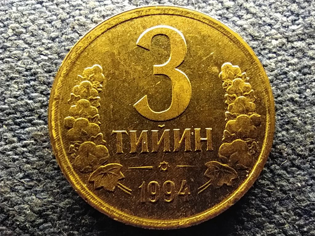 &Uuml;zbegiszt&aacute;n K&ouml;zt&aacute;rsas&aacute;g (1991- ) 3 tiyin