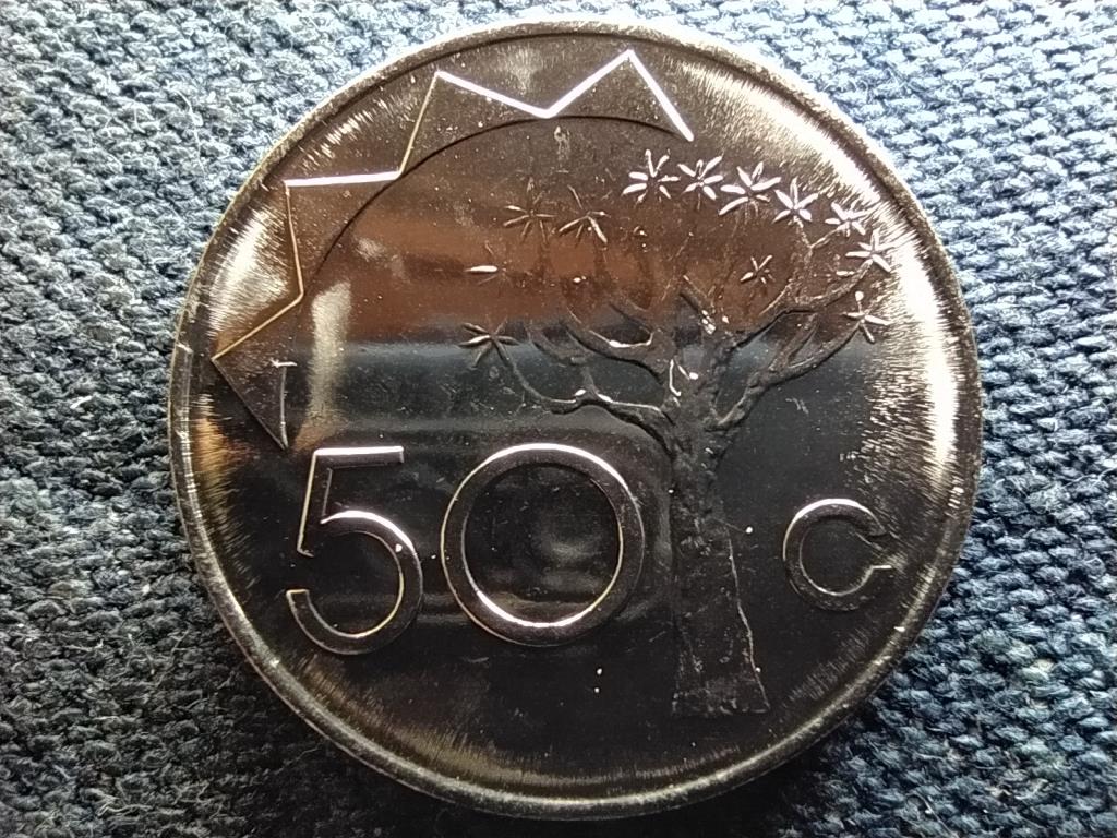 Nam&iacute;bia K&ouml;zt&aacute;rsas&aacute;g (1990- ) 50 cent