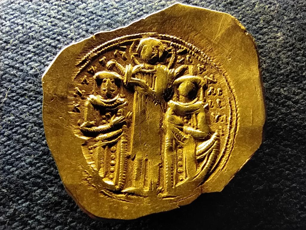 Biz&aacute;nci Birodalom Andronikos II Palaiologos / Michael IX Palaiologos (1295-1320) arany H&uuml;perperon 4,04g
