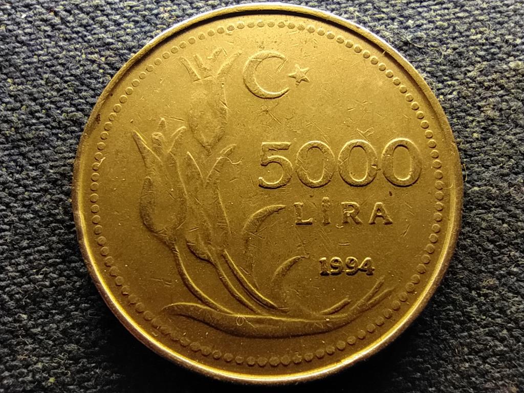T&ouml;r&ouml;korsz&aacute;g K&ouml;zt&aacute;rsas&aacute;g (1923-) 5000 L&iacute;ra