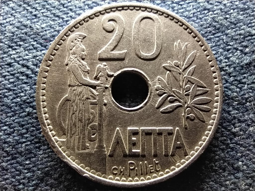 G&ouml;r&ouml;gorsz&aacute;g I. Gy&ouml;rgy (1863-1913) 20 Lepta