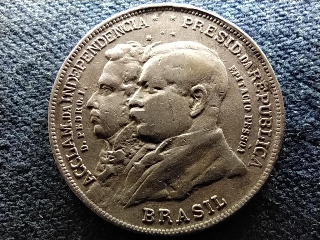 Braz&iacute;lia A f&uuml;ggetlens&eacute;g centen&aacute;riuma .900 ez&uuml;st 2000 reis