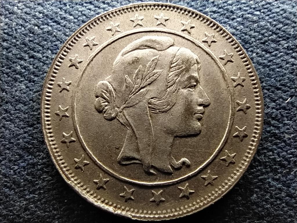 Braz&iacute;lia Braz&iacute;liai Egyes&uuml;lt &Aacute;llamok K&ouml;zt&aacute;rsas&aacute;g (1889-1967) .500 ez&uuml;st 2000 reis