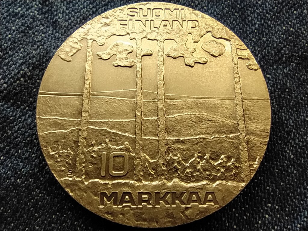 Finnorsz&aacute;g Kekkonen eln&ouml;k .500 ez&uuml;st 10 M&aacute;rka
