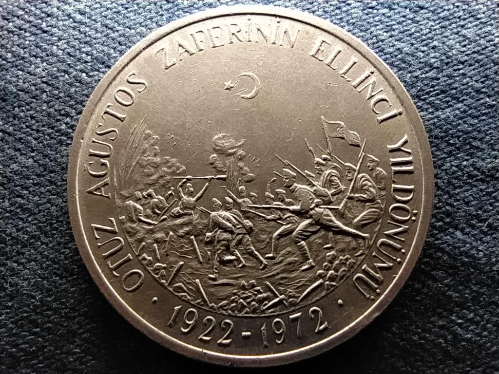T&ouml;r&ouml;korsz&aacute;g Augusztusi győzelem .900 ez&uuml;st 50 L&iacute;ra