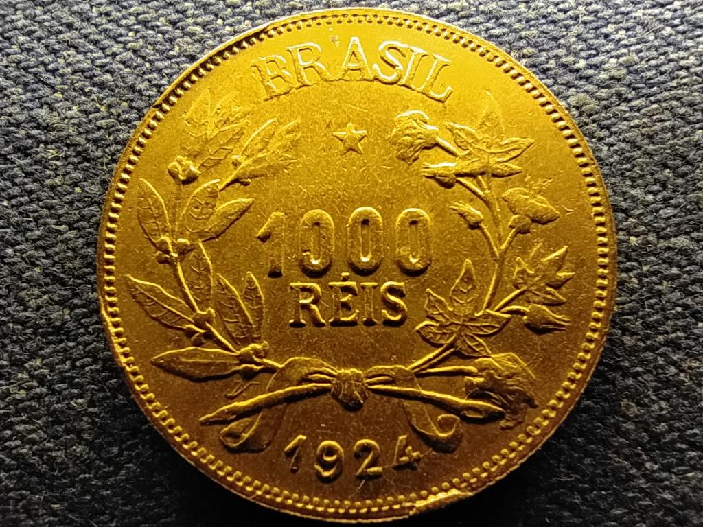 Braz&iacute;lia Braz&iacute;liai Egyes&uuml;lt &Aacute;llamok K&ouml;zt&aacute;rsas&aacute;g (1889-1967) 1000 reis
