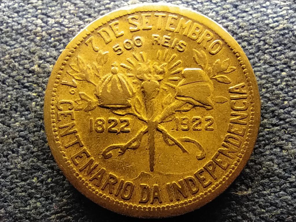 Braz&iacute;lia Braz&iacute;liai Egyes&uuml;lt &Aacute;llamok K&ouml;zt&aacute;rsas&aacute;g (1889-1967) 500 reis