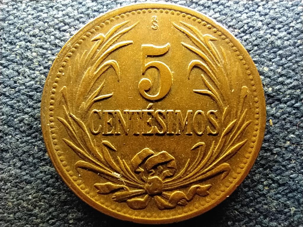 Uruguay Uruguayi Keleti K&ouml;zt&aacute;rsas&aacute;g (1825- ) 5 centesimo