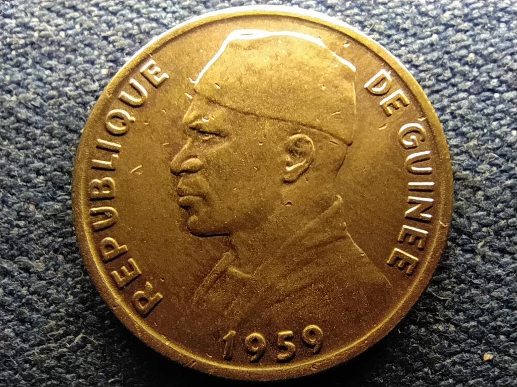 Guinea K&ouml;zt&aacute;rsas&aacute;g (1958-) 10 guineai frank