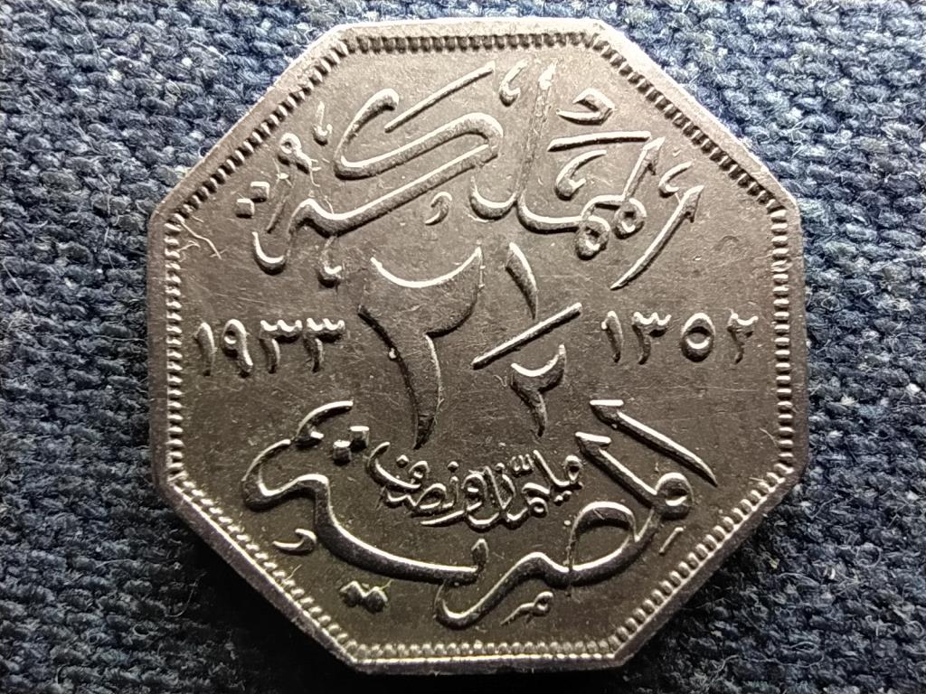 Egyiptom I. Fu&aacute;d (1922-1936) 2 1/2 millieme