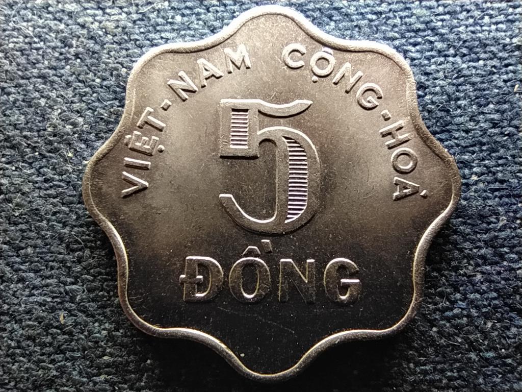 Vietn&aacute;m M&aacute;sodik k&ouml;zt&aacute;rsas&aacute;g (1967-1975) 5 Dong