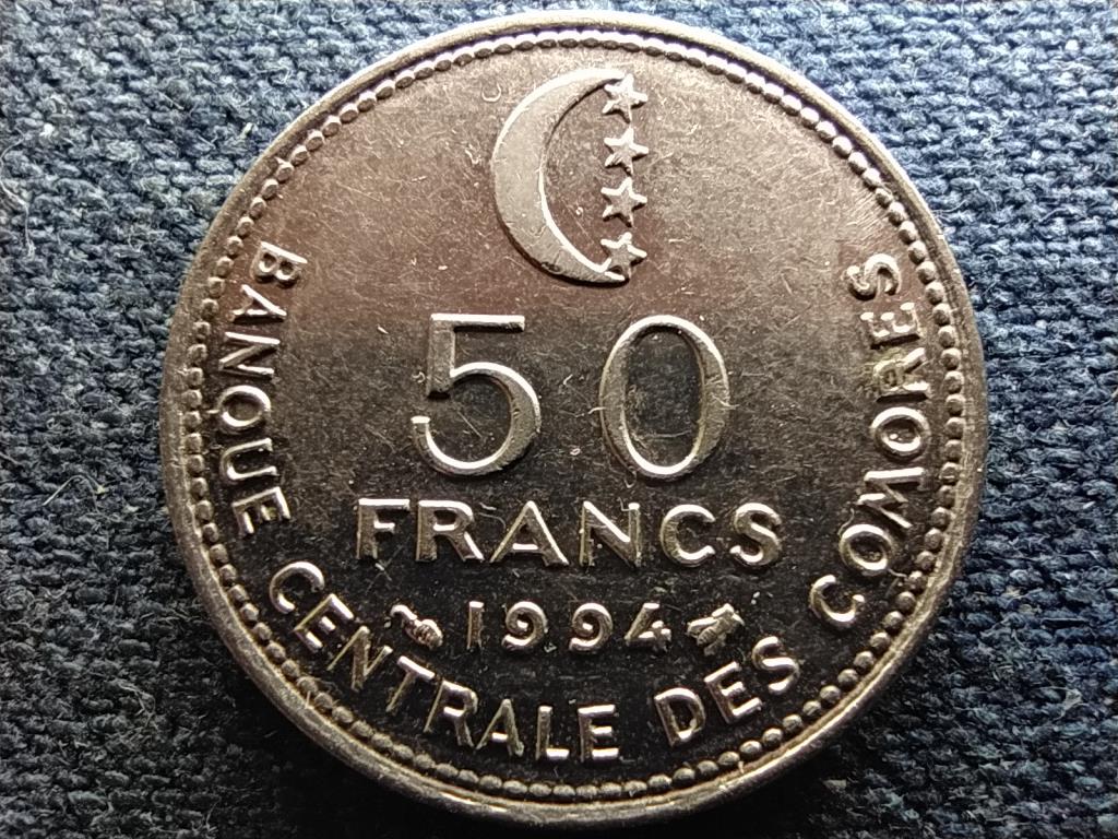 Comoro-szigetek Sz&ouml;vets&eacute;gi Iszl&aacute;m K&ouml;zt&aacute;rsas&aacute;g (1975-2001) 50 Frank