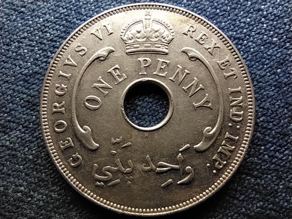Brit Nyugat-Afrika VI. Gy&ouml;rgy (1936-1952) 1 penny